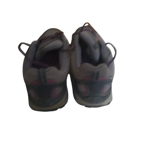 EDDIE BAUER WOMEN'S 8.5 VIBRAM HIKING TRAIL GRAY SHOES LACE UP OUTDOORS - Picture 5 of 9